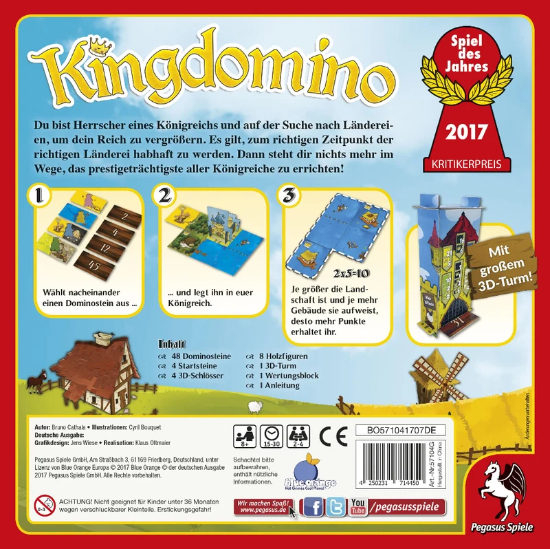 Kingdomino (Revised Edition) - Das Spiel des Jahres 2017