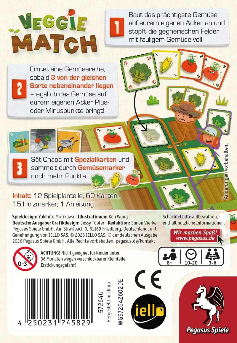 Veggie Match, deutsch