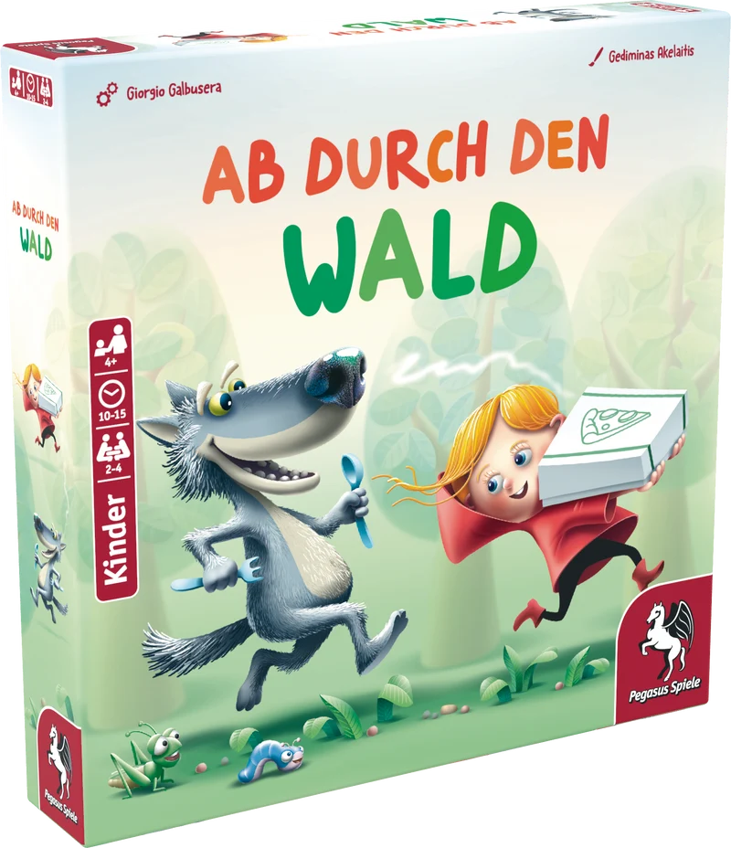 Ab durch den Wald, deutsch