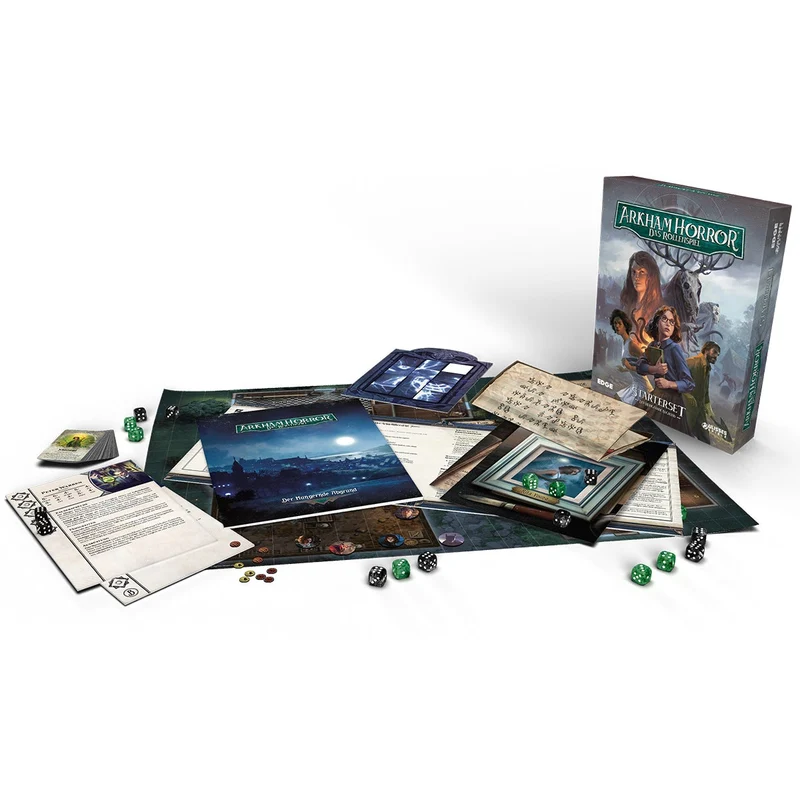 Starterset „Der Hungernde Abgrund“ - Arkham Horror: Das Rollenspiel, deutsch