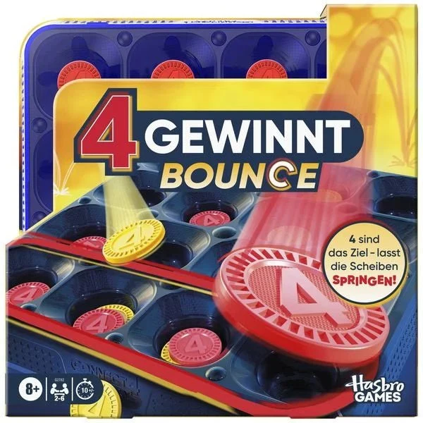 4 Gewinnt Bounce – Rasantes Familienspiel