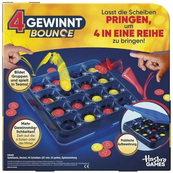 4 Gewinnt Bounce – Rasantes Familienspiel