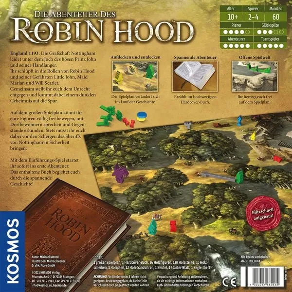 Die Abenteuer des Robin Hood - Brettspiel