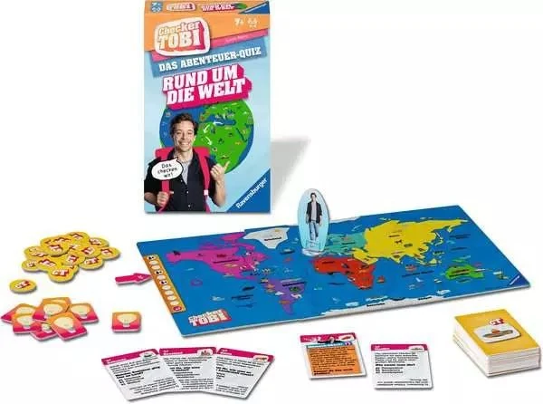 Checker Tobi, Rund um die Welt - Spiel ab 7 Jahren
