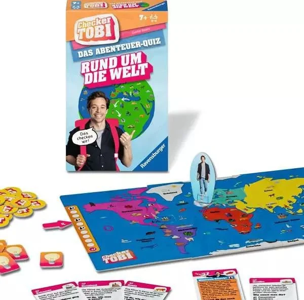 Checker Tobi, Rund um die Welt - Spiel ab 7 Jahren