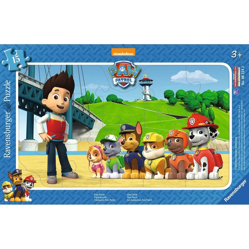 Paw Patrol Rahmenpuzzle ab 3 Jahren – Ravensburger