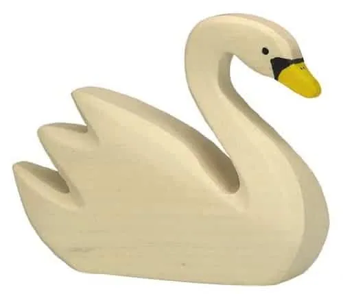 Spielfigur - Schwan schwimmend