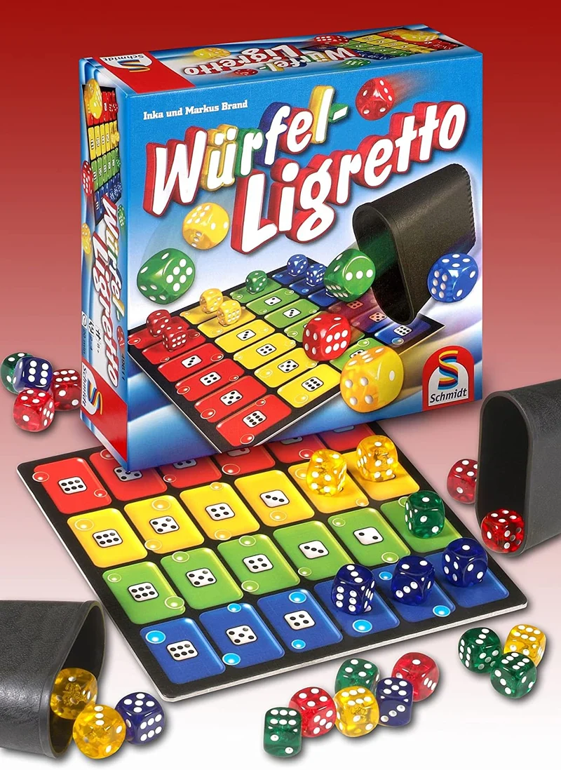 Würfel-Ligretto: Würfelspiel