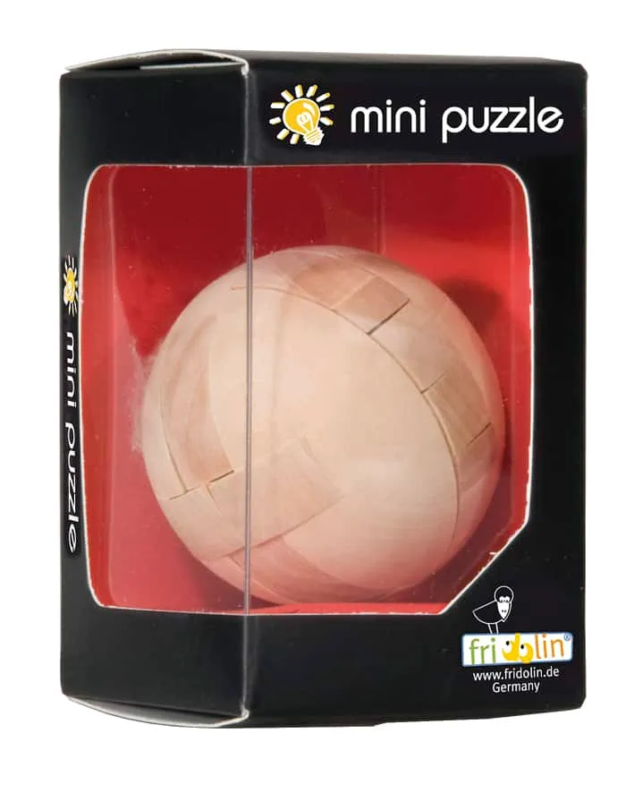 Holzpuzzle Kugel, Natur