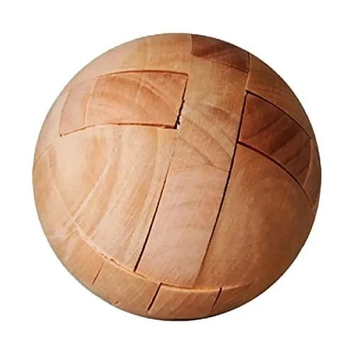 Holzpuzzle Kugel, Natur