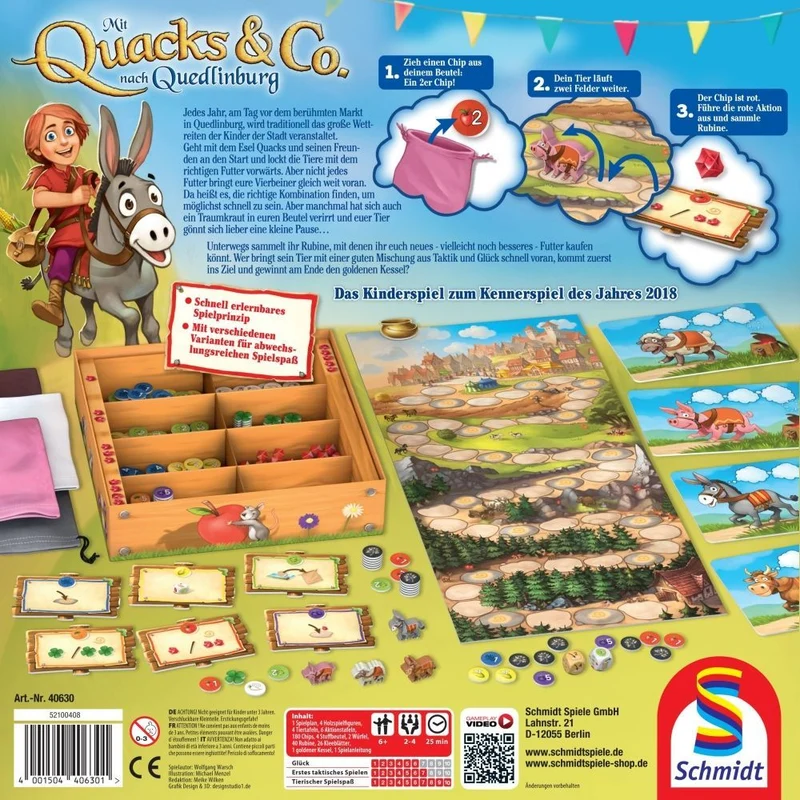 Mit Quacks & Co. nach Quedlinburg, Kinderspiel