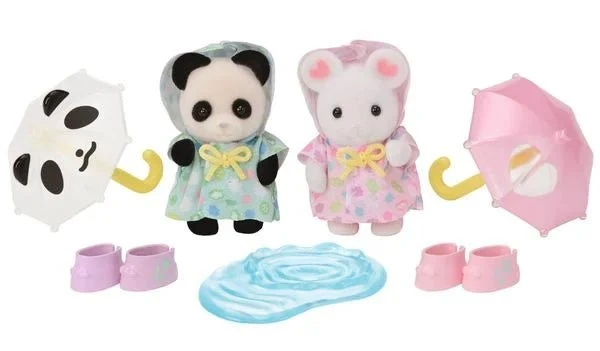 Sylvanian Families - Erlebniskindergarten Freunde Regenwetter