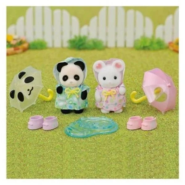 Sylvanian Families - Erlebniskindergarten Freunde Regenwetter