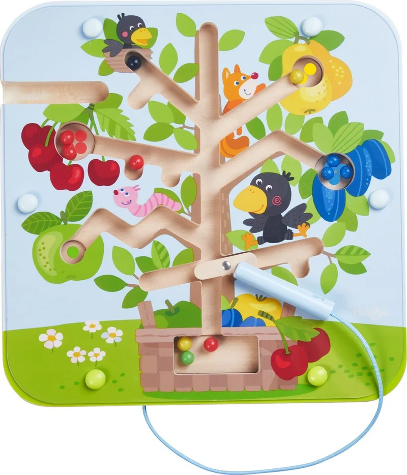 HABA Magnetspiel Obstgarten – Motorik- und Lernspiel