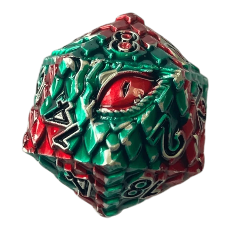 Dragon Scale Rot/Grün W20