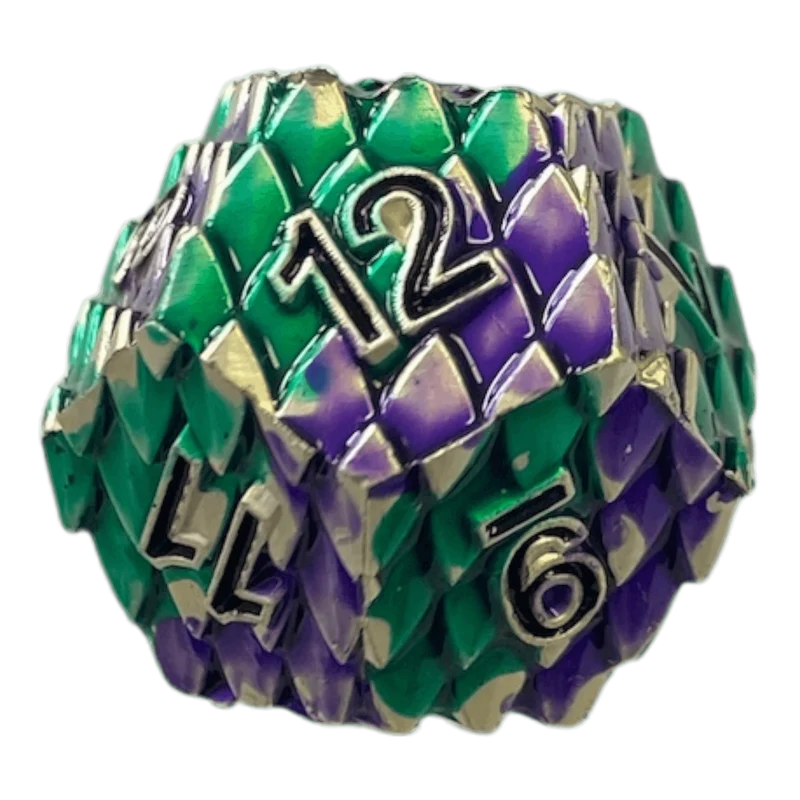 Dragon Scale Grün/Lila W12