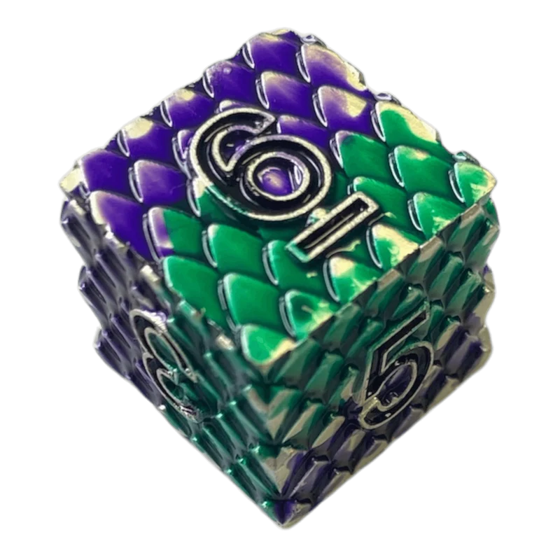 Dragon Scale Grün/Lila W6