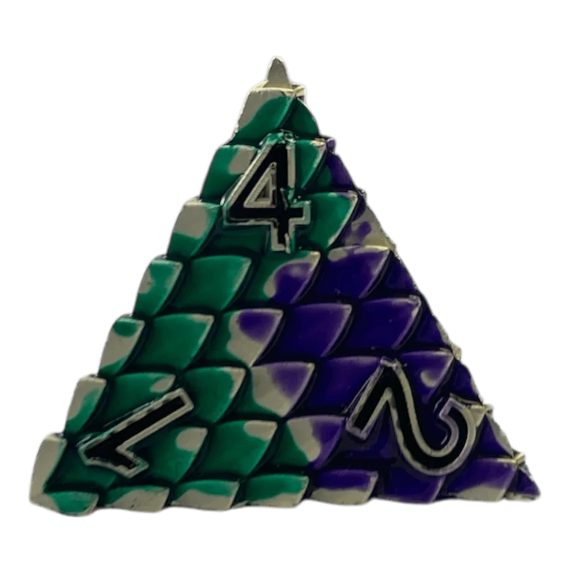 Dragon Scale Grün/Lila W4