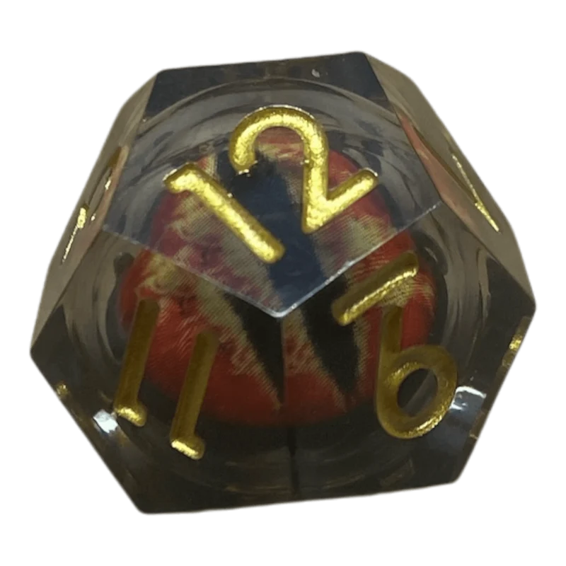 Drachenaugen-Würfel clear W12