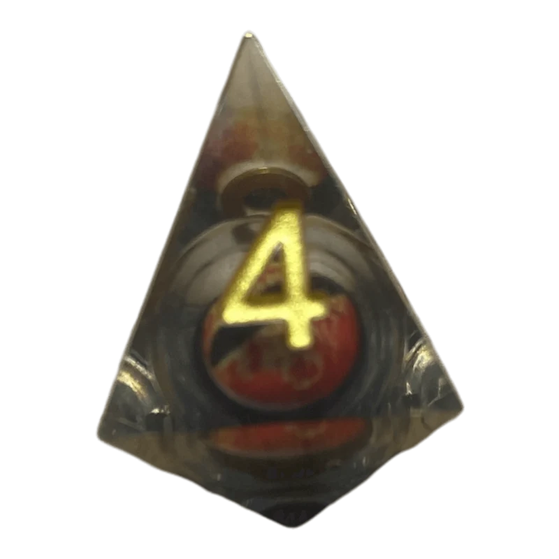Drachenaugen-Würfel clear W4