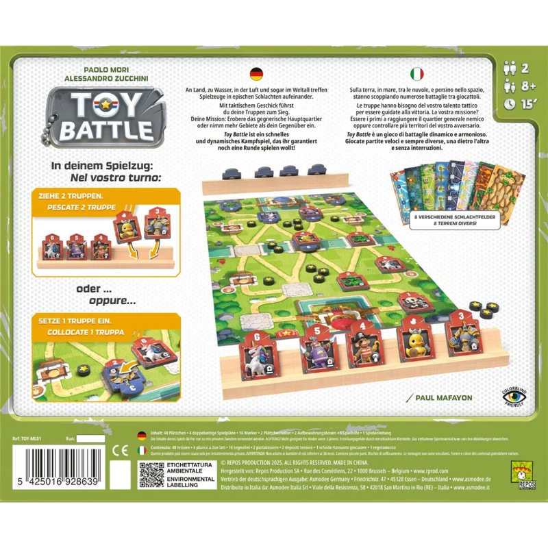 Toy Battle - Schnelles dynamisches Duell für Familien