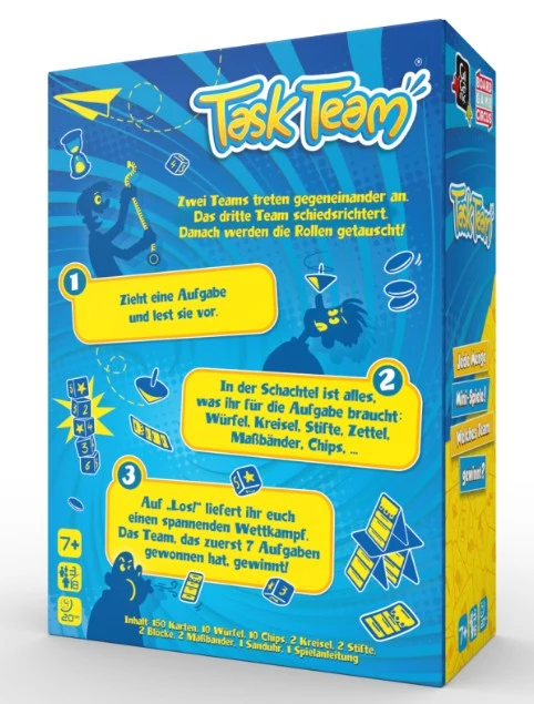 Task Team - Wild spaßiges Partyspiel für größere Gruppen