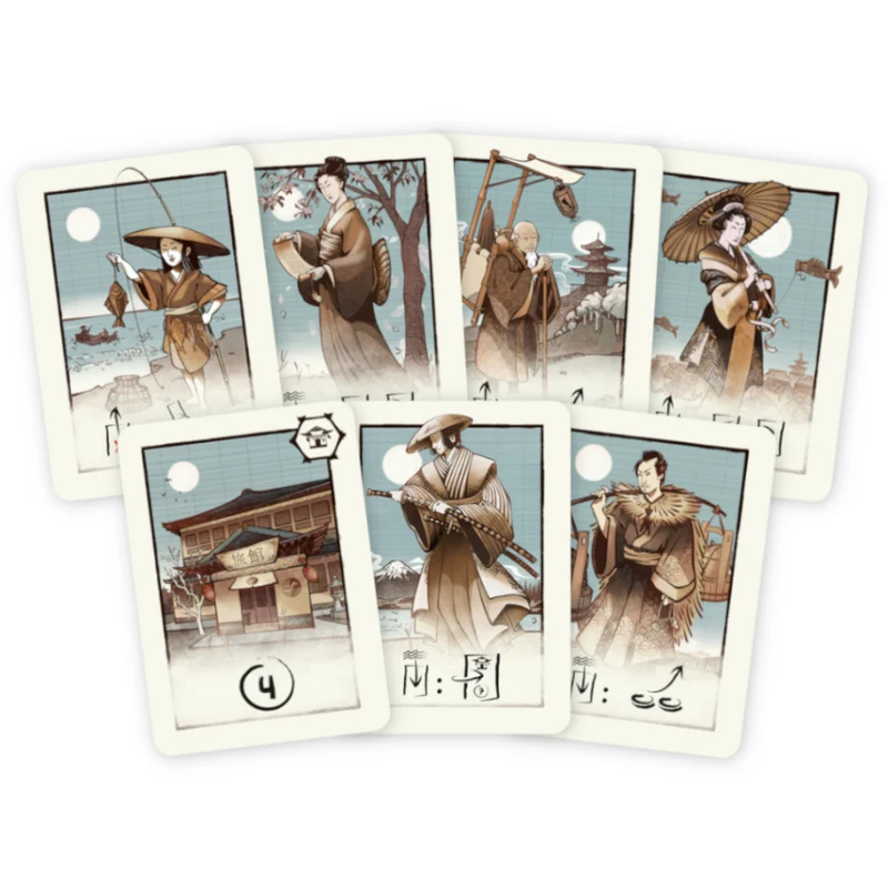 Naishi (Bundle) - Tatktisches Kartensammel- und -legespiel für zwei