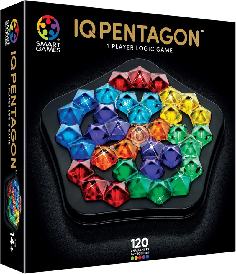 IQ Pentagon - Glitzerndes Knobelspiel aus der Deluxe-Reihe