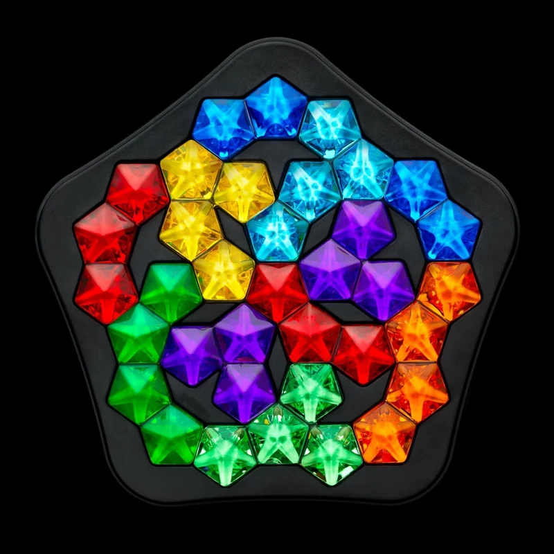 IQ Pentagon - Glitzerndes Knobelspiel aus der Deluxe-Reihe