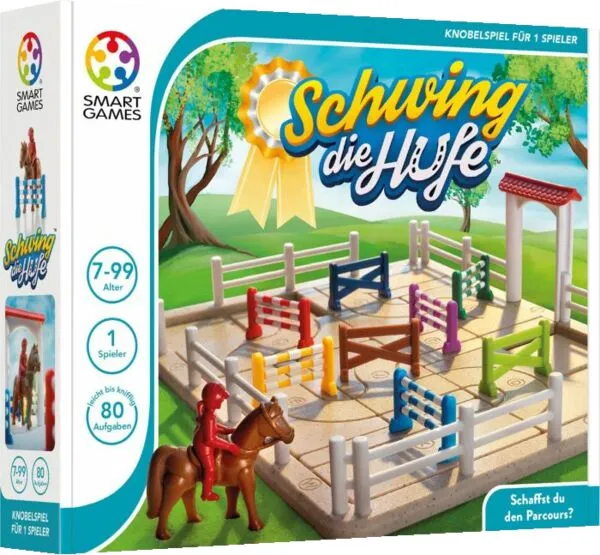 Schwing die Hufe - Logikspiel für Pferdefans