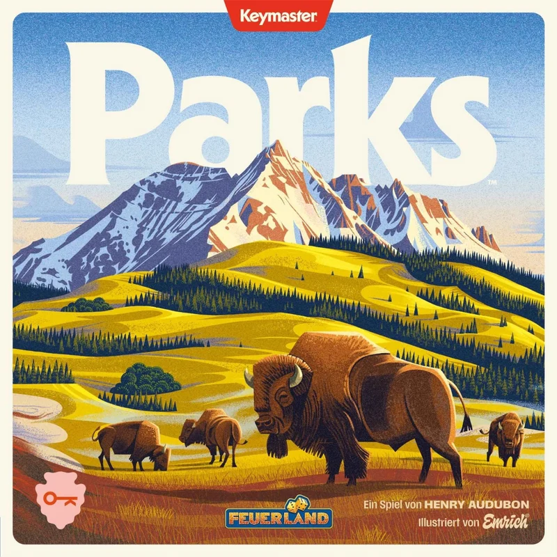 Parks (2nd Edition) - Ausgezeichnetes Einsteigerspiel für Erwachsene