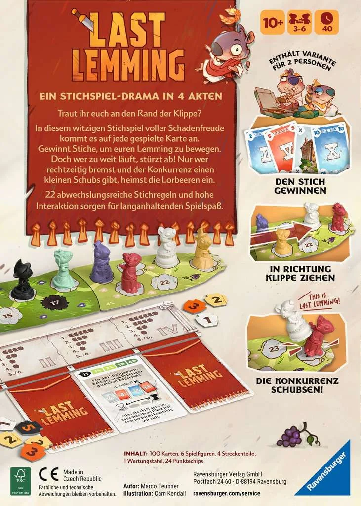 Last Lemming, deutsch