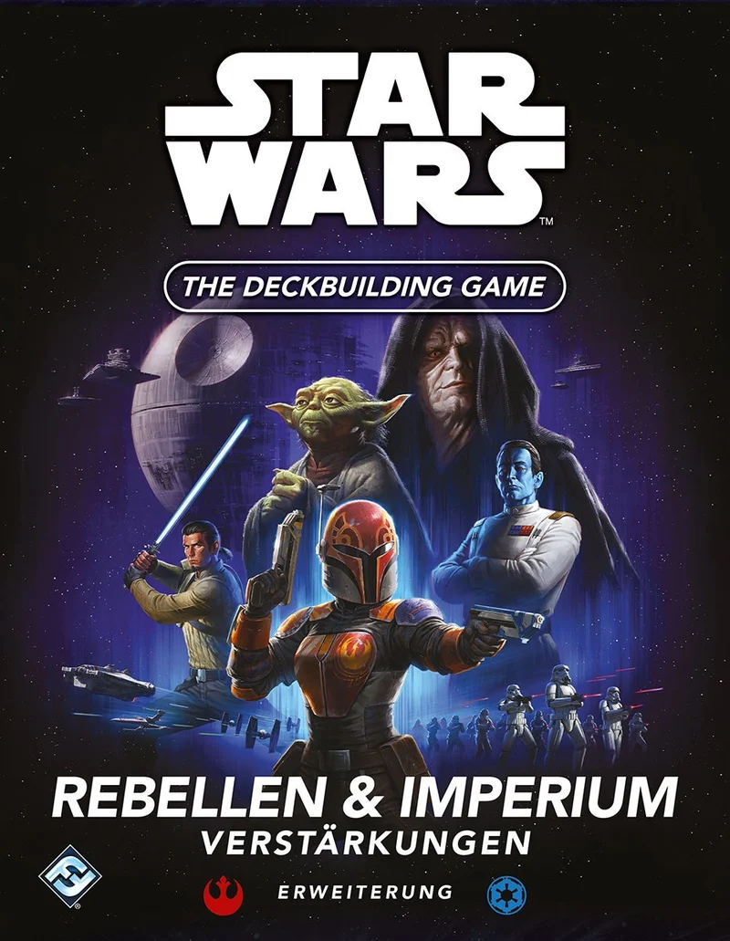 Rebellen & Imperium Verstärkungen - Star Wars: The Deckbuilding Game, deutsch (Erw.)