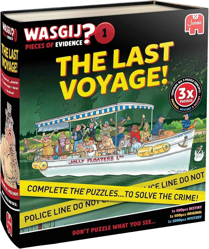 1 – Die letzte Reise - Wasgij Pieces of Evidence, deutsch
