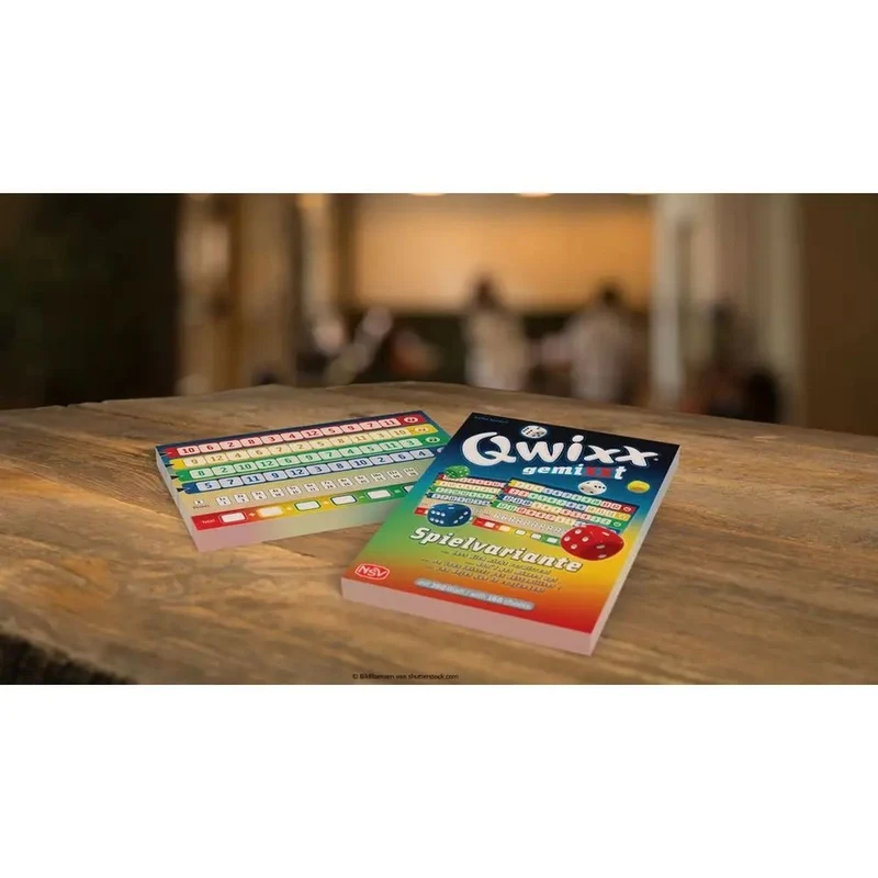 Qwixx gemiXXt XL Zusatzblöcke 160 Blatt