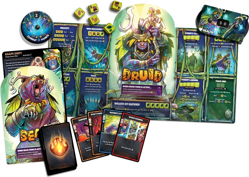 Dice Throne Hero Pack Druid