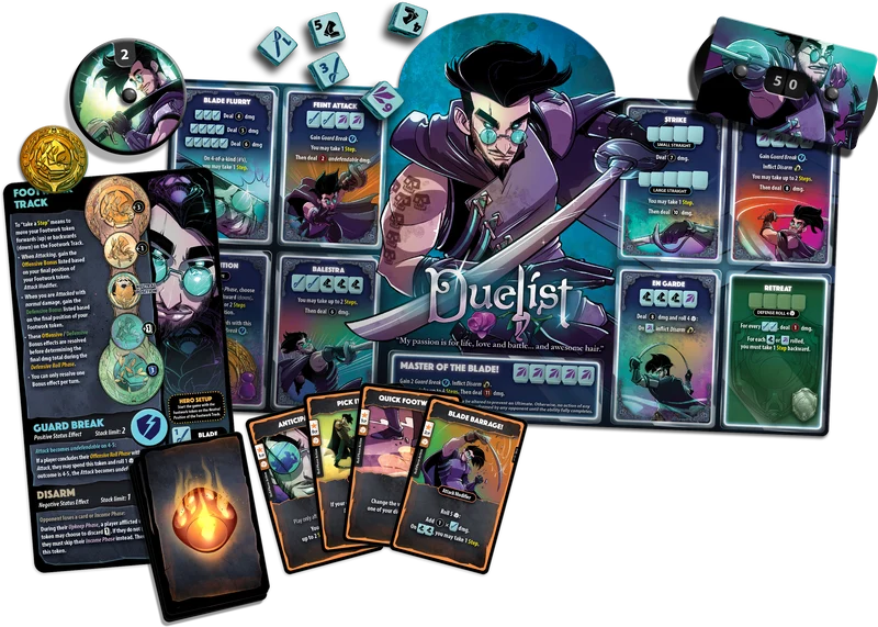 Dice Throne Hero Pack Duelist