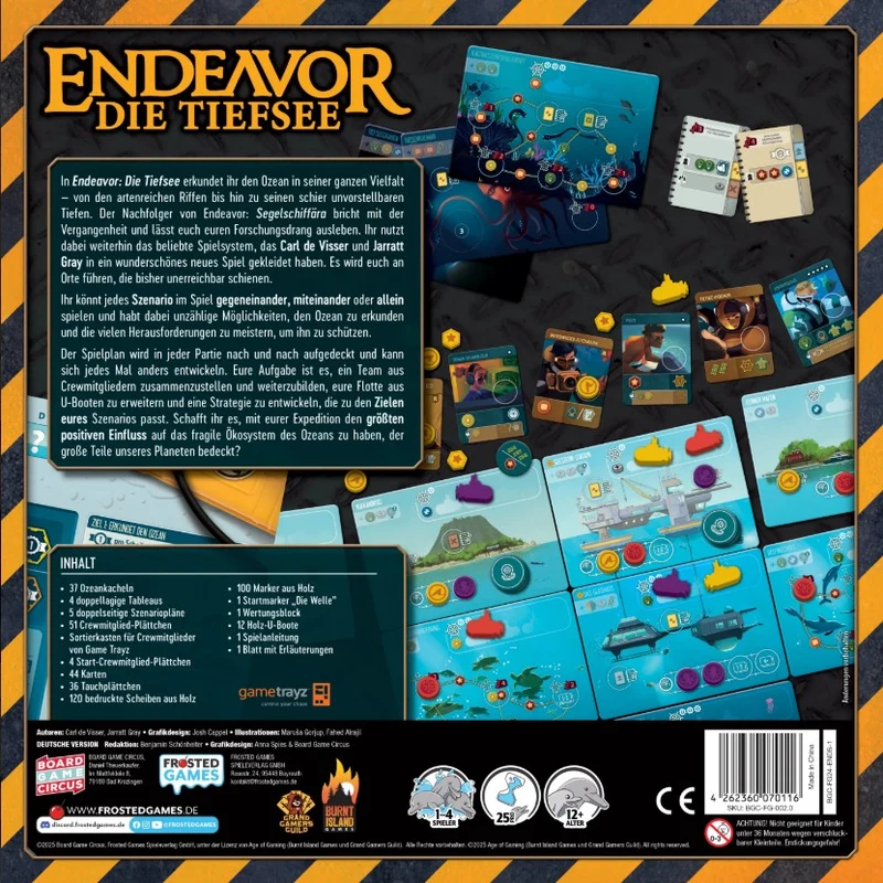 Endeavor Die Tiefsee (Retail) - Das Kennerspiel des Jahres 2025