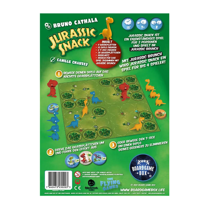 Jurassic Snack - Abstraktes Dinospiel für Kinder ab 6 Jahre Teil 2