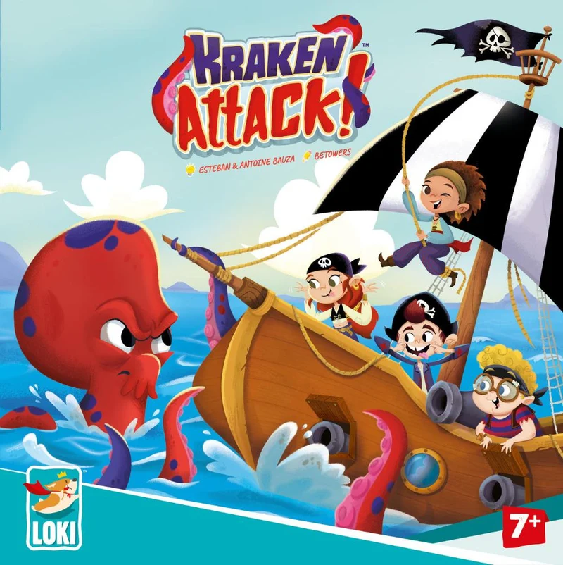 Kraken-Attack - Kooperatives und witziges Piratenspiel für Kids