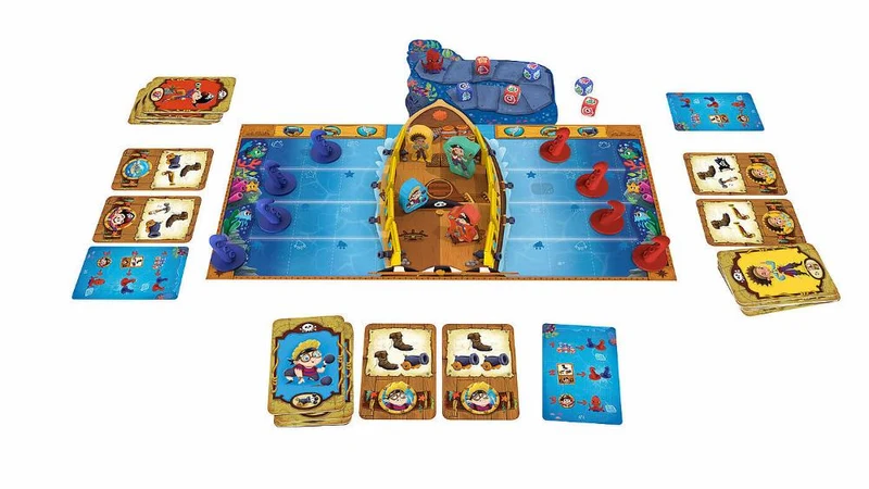 Kraken-Attack - Kooperatives und witziges Piratenspiel für Kids