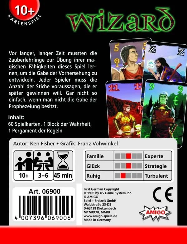 Wizard - Der Kult-Klassiker unter den Stichspielen