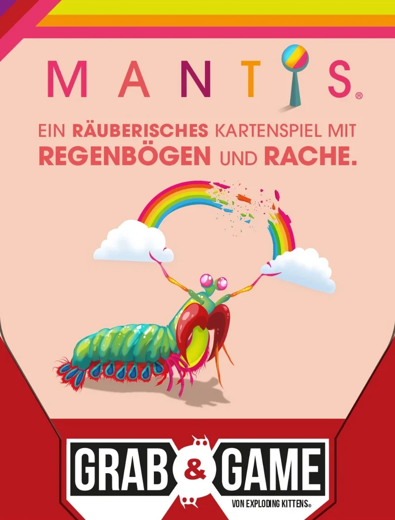 Mantis (Grab & Game) - Räuberisches Kartenspiel mit nur zwei Regeln