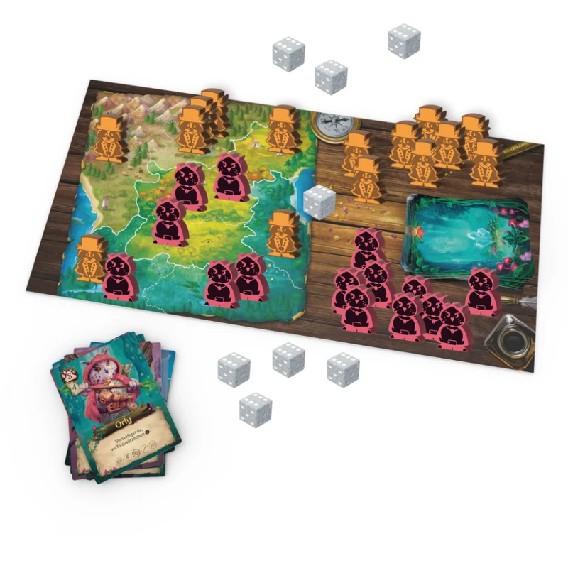 Lost Lights - Schnelles Mehrheitenspiel für 2 Personen