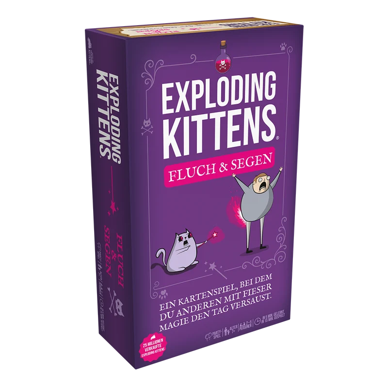 Fluch & Segen - Exploding Kittens, deutsch