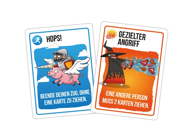 Fluch & Segen - Exploding Kittens, deutsch