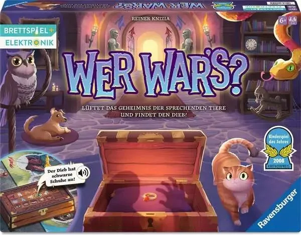 Ravensburger Wer war’s? – Elektronisches Detektivspiel ab 6 Jahren