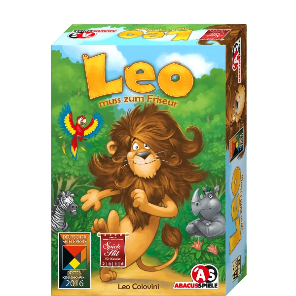 Leo muss zum Friseur - Kooperatives Memospiel für Kinder ab 5 Jahre