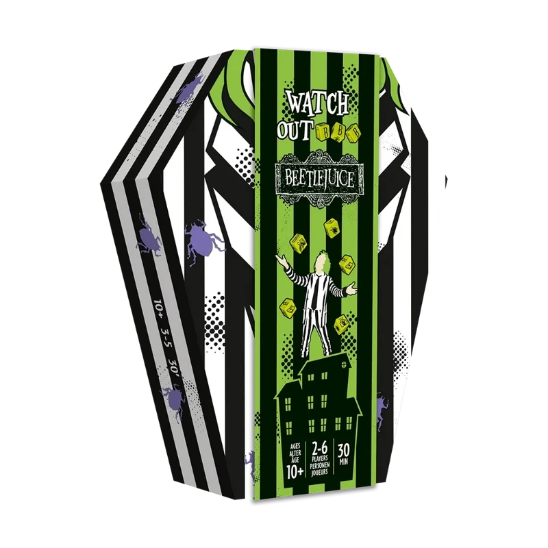 Watch out Beetlejuice - Ein semi-kooperatives Würfelspiel