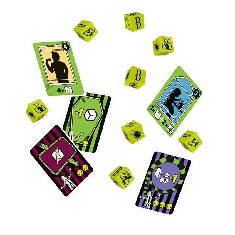 Watch out Beetlejuice - Ein semi-kooperatives Würfelspiel